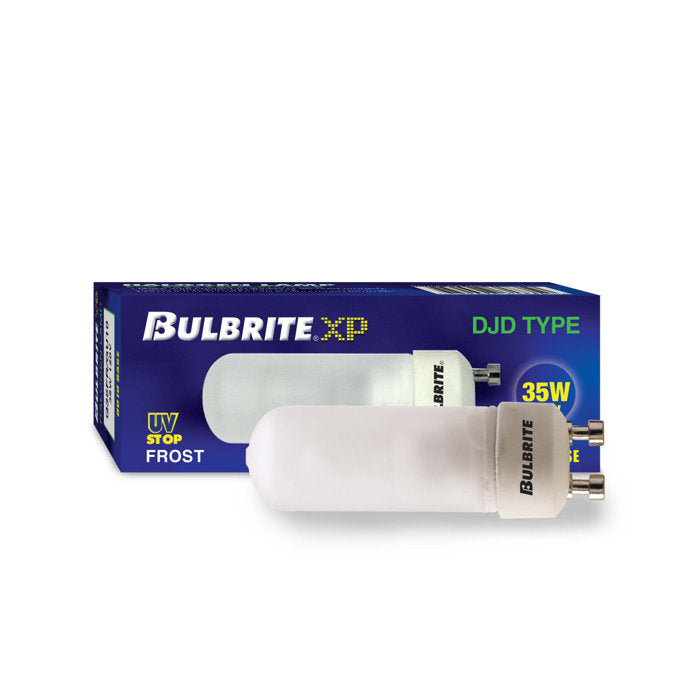 BULBRITE HALOGEN DJD TWIST & LOCK BI-PIN (GU10) 35W DIMMABLE LIGHT BULB 2900K/SOFT WHITE 5PK (617135) - Cheap-Us