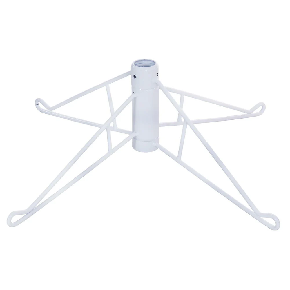 Vickerman 6.5' Crystal White Pine Slim Artificial Christmas Tree 450 Pure White LED Lights - Cheap-Us