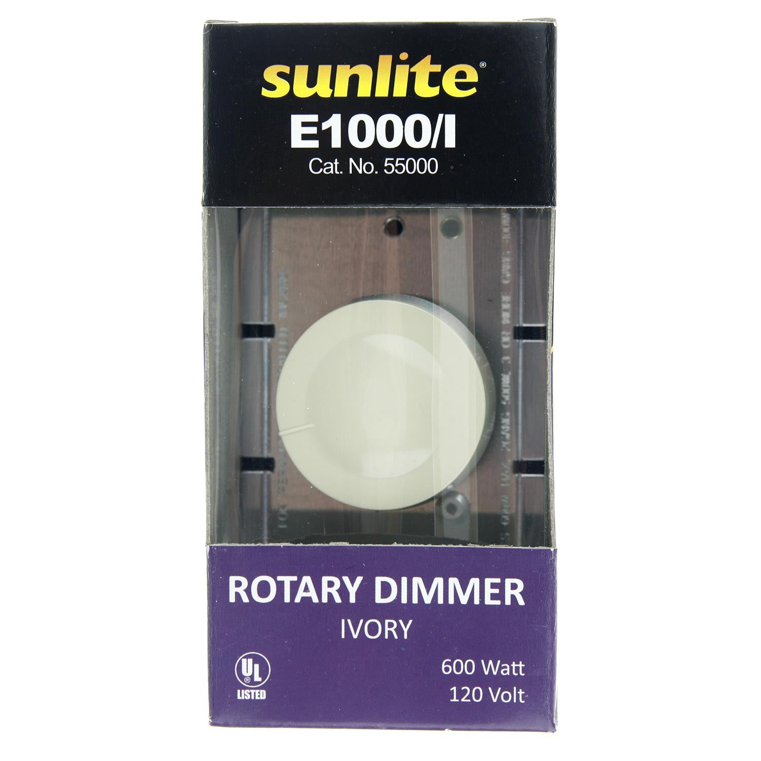 Sunlite E1000/I Rotary Dimmer, Ivory - Cheap-Us