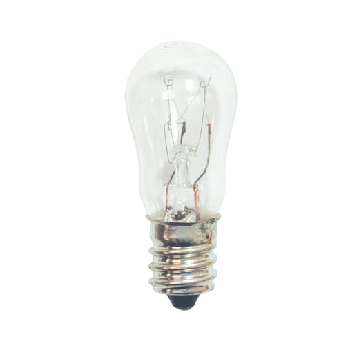 Bulbrite 6S6 6 Watt Sign & Indicator S6 Bulb, Candelabra Base, Clear - Cheap-Us