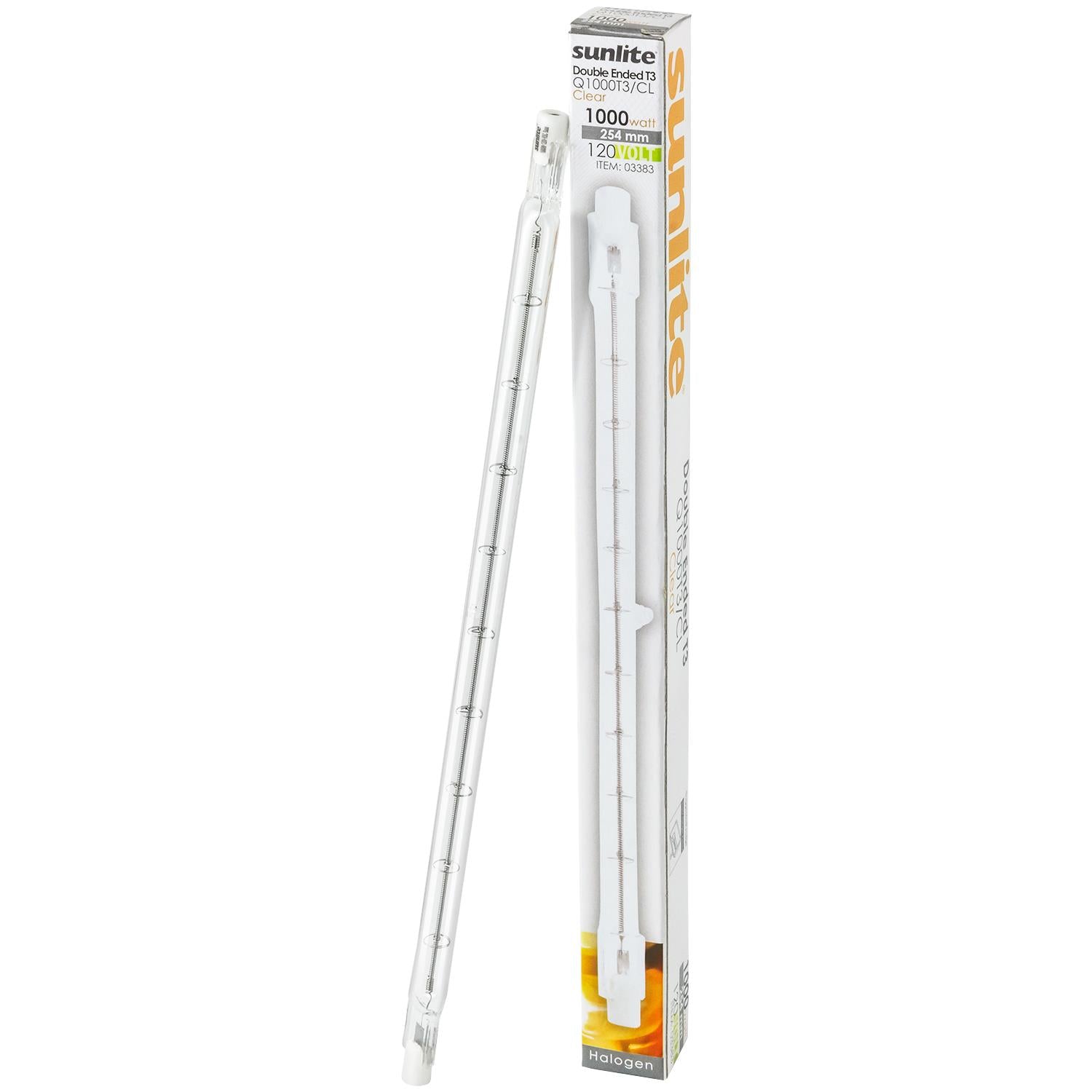 Sunlite 1000 Watt, Double Ended T3, RSC Base, Clear - Cheap-Us