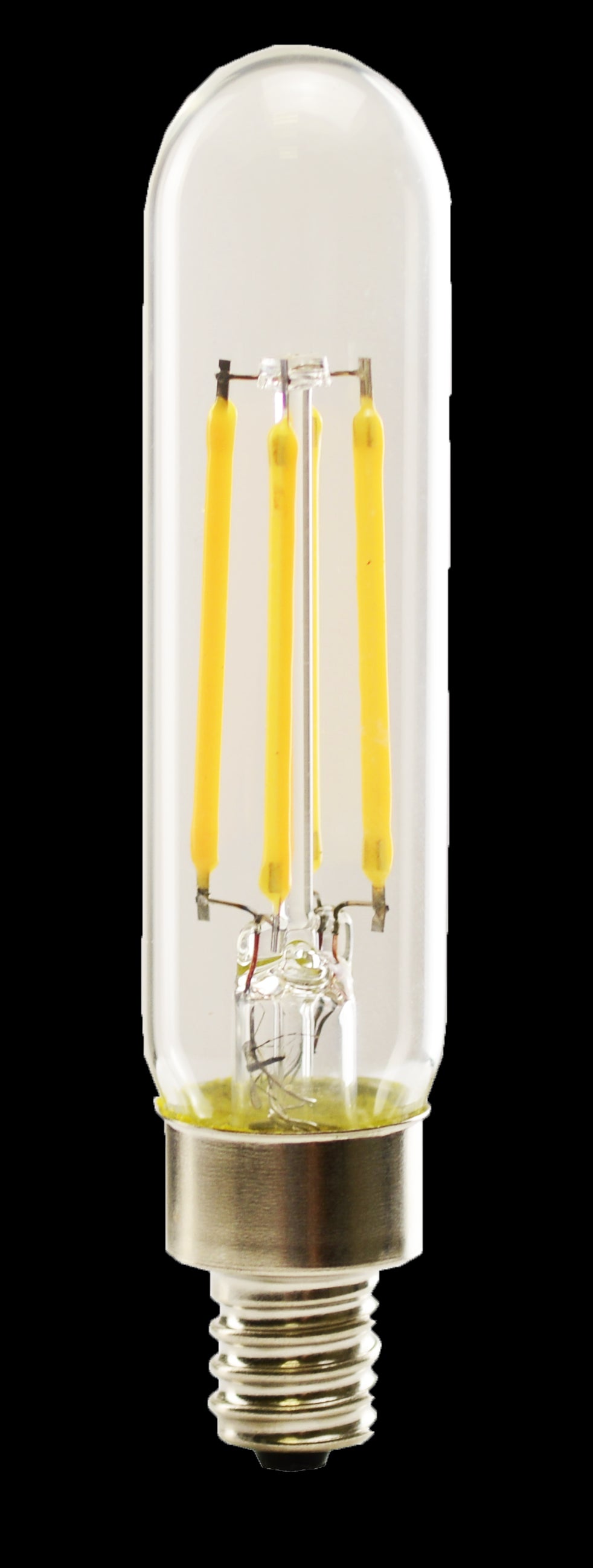 Luxrite LED T6.5 Tubular Light Bulb, E26 Medium Base, 5W, 2700K - Warm White, 80 CRI, Clear Finish, Dimmable, Pack of 7 (LR21622) - Cheap-Us