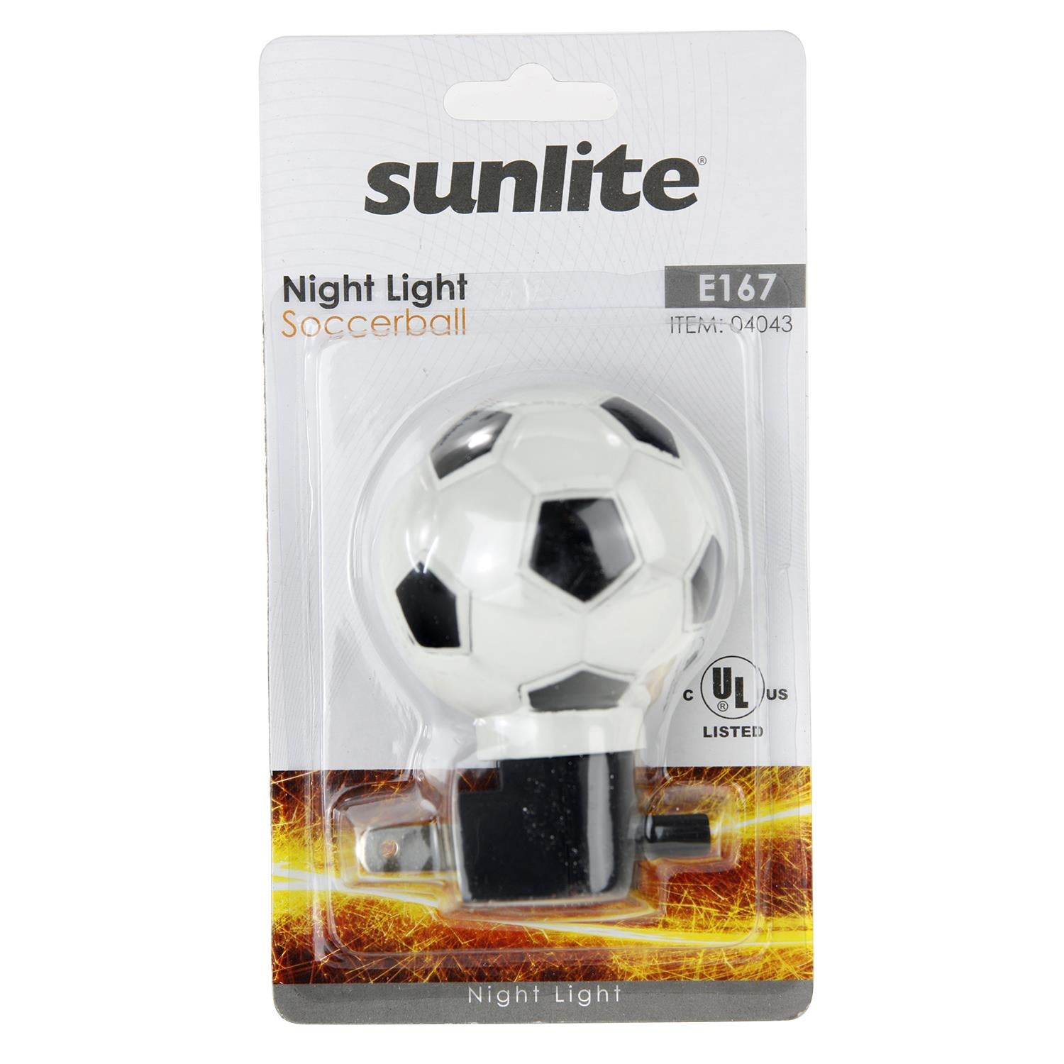Sunlite E167 White Soccerball Decorative Night Light - Cheap-Us