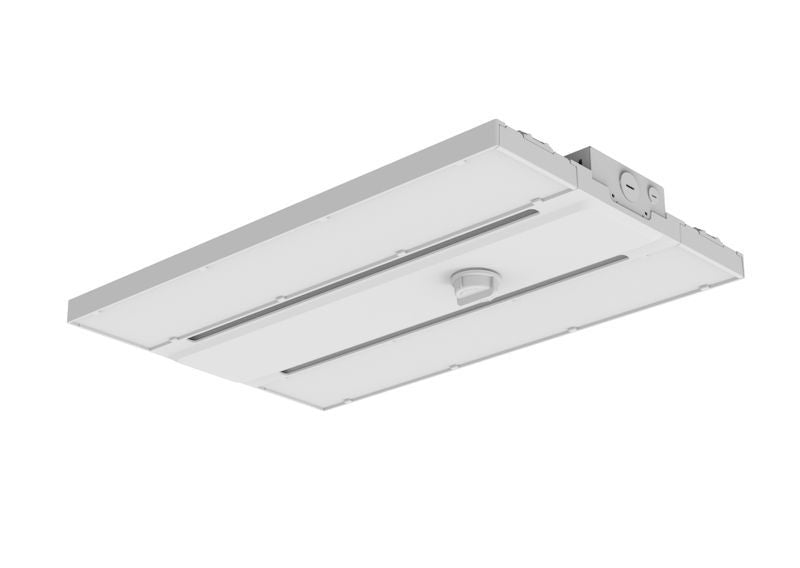 Westgate X-Gen Compact Linear High Bay 165/180/215W 35/40/50K 140 Lumens/W 0-10 Sensor Ready, Industrial Lighting, 165W/180W/215W, 140 Lumens/W,  30/40/50K, White Finish, 0-10V - Cheap-Us
