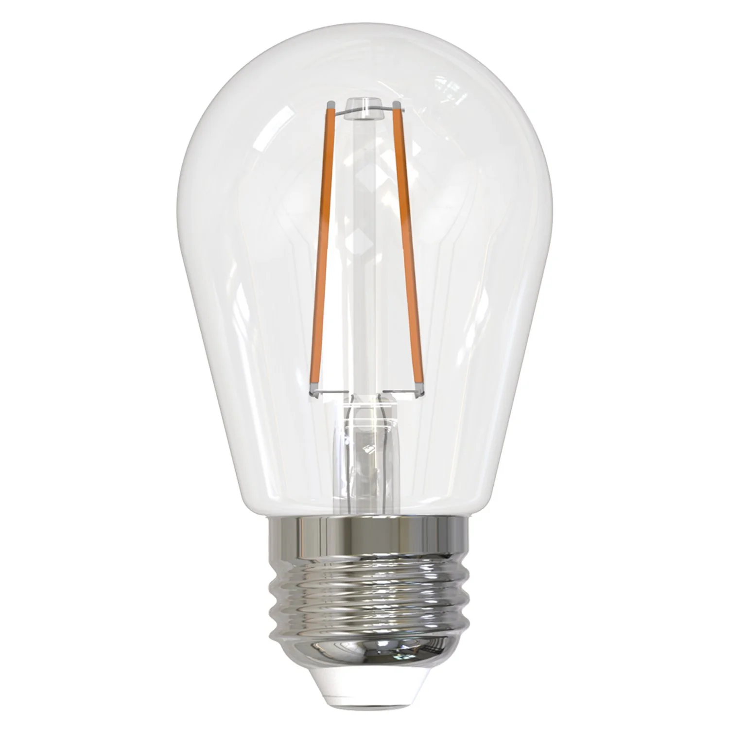 Bulbrite LED Filament S14 Dimmable Medium Screw Base (E26) Light Bulb 11 Watt Equivalent 2700K, Clear - Cheap-Us
