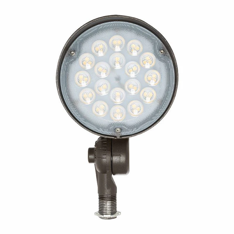 Westgate 42W, 4200 Lumens, 5000K CW. 1/2' Knuckle, Outdoor Lighting, 42W, 5200 Lumens, 5000K, Bronze 0~10V Dimmable - Cheap-Us