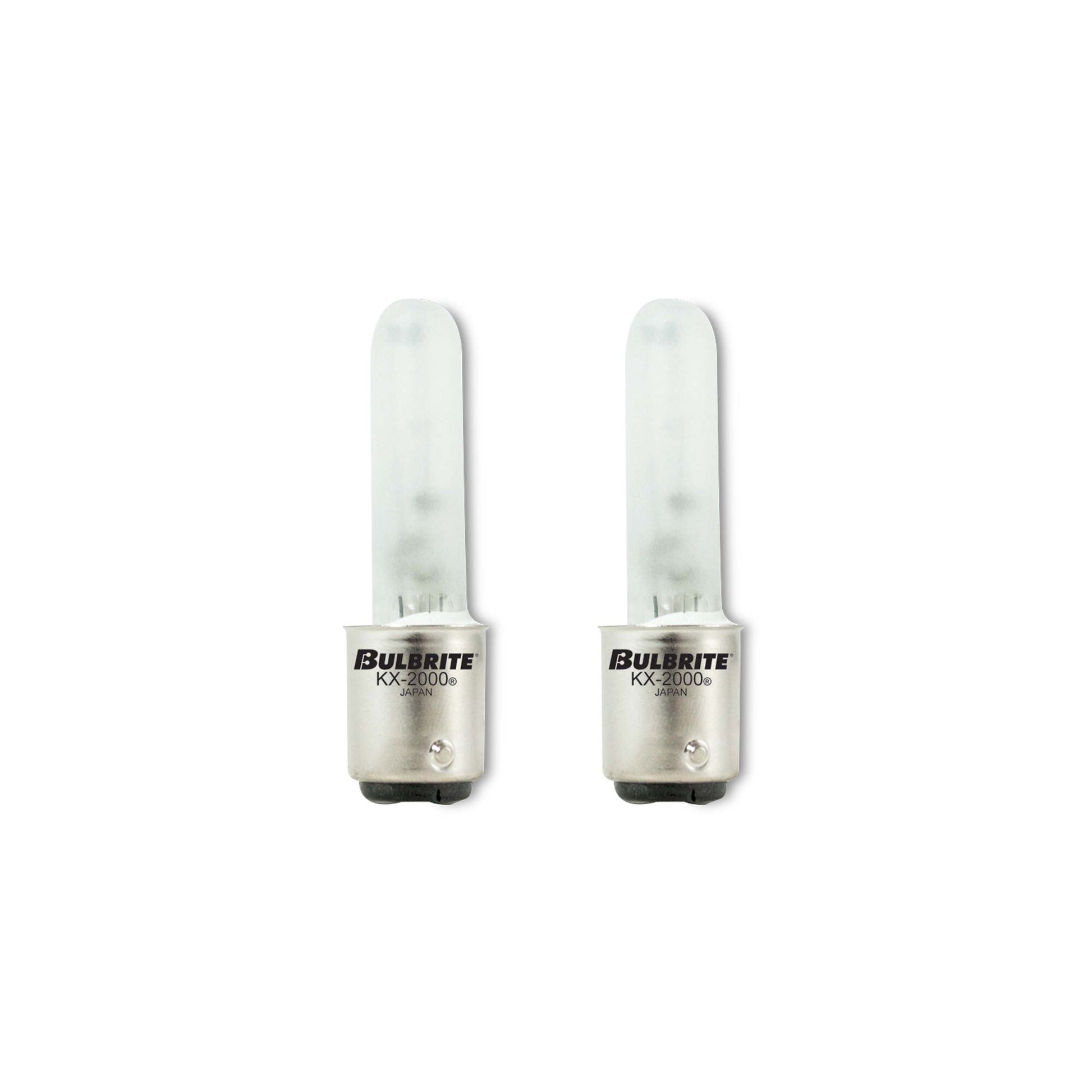 BULBRITE KRYPTON/XENON T3 DOUBLE-CONTACT BAYONET (BA15d) 60W DIMMABLE LIGHT BULB 2700K/WARM WHITE 2PK (473261) - Cheap-Us
