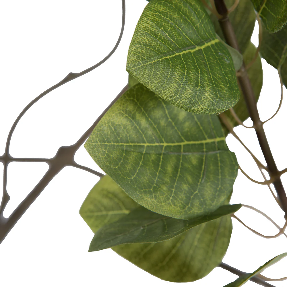 Vickerman 4' Artificial Green Potted Cotinus Coggygria Tree. - Cheap-Us