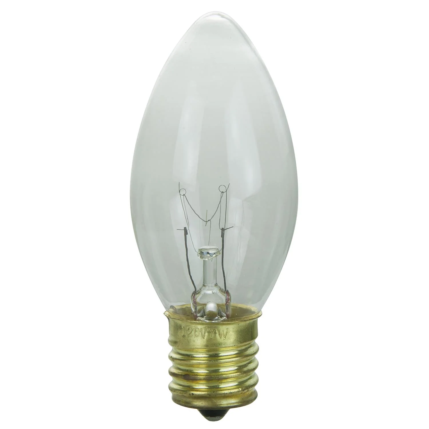 Sunlite 7C9/CL 7 Watt C9 Lamp Intermediate (E17) Base - Cheap-Us