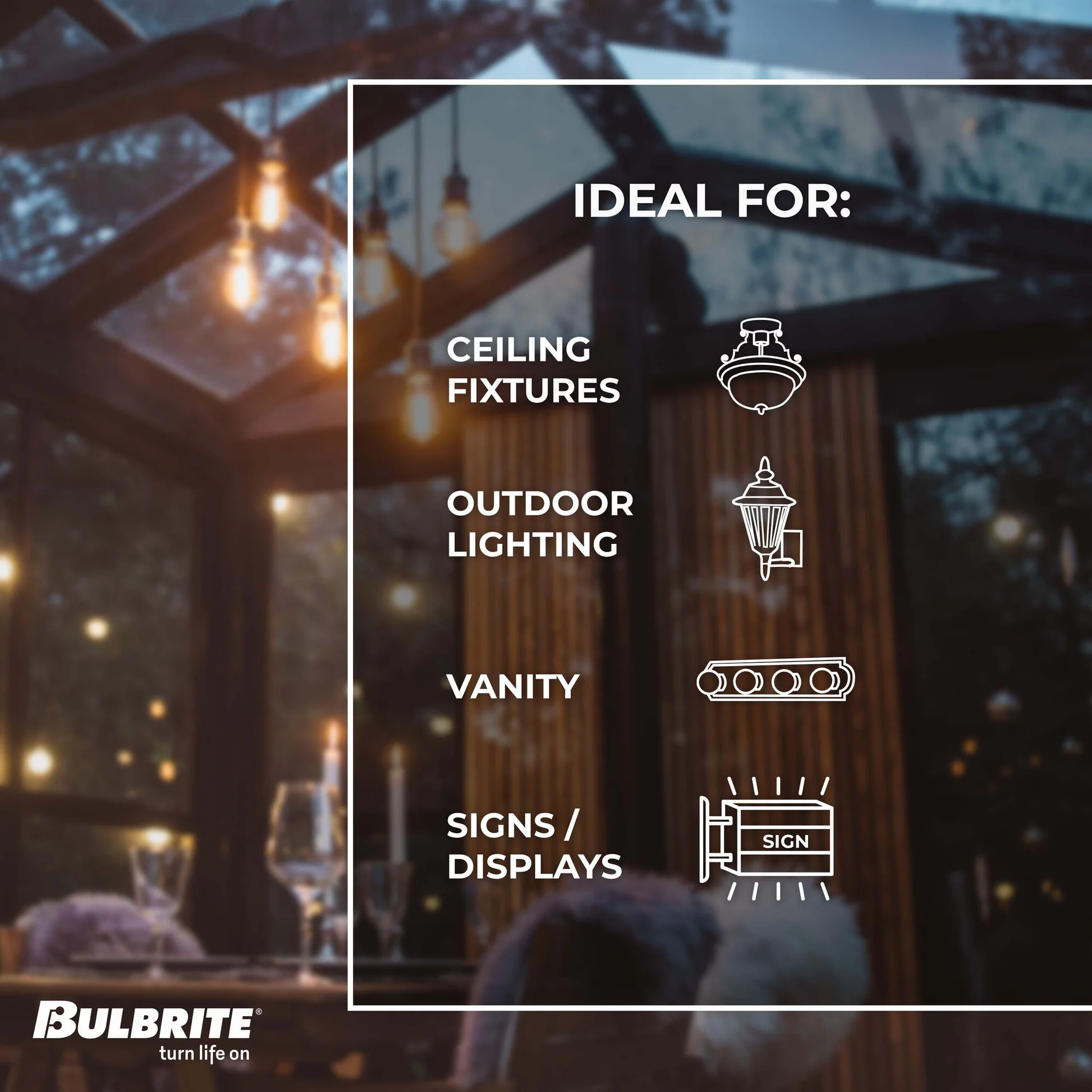 BULBRITE INCANDESCENT G30 MEDIUM SCREW (E26) 40W DIMMABLE NOSTALGIC LIGHT BULB 2200K/AMBER 4PK (342040) - Cheap-Us