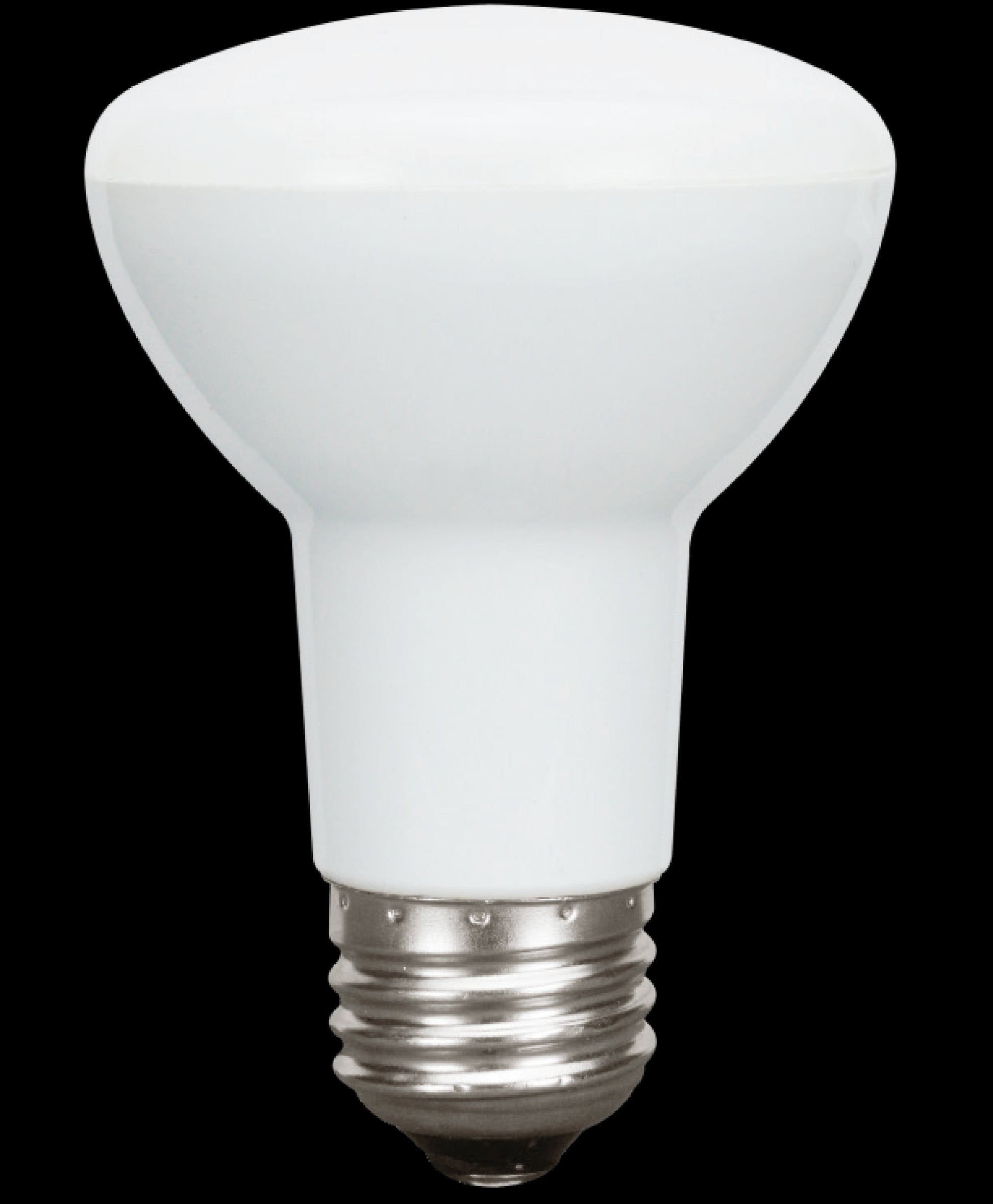 Luxrite LED BR20 Light Bulb, 6.5W, 460 Lumens, 3500K - Natural, 80 CRI, Frosted White Finish, Dimmable, Pack of 8 (LR31842) - Cheap-Us