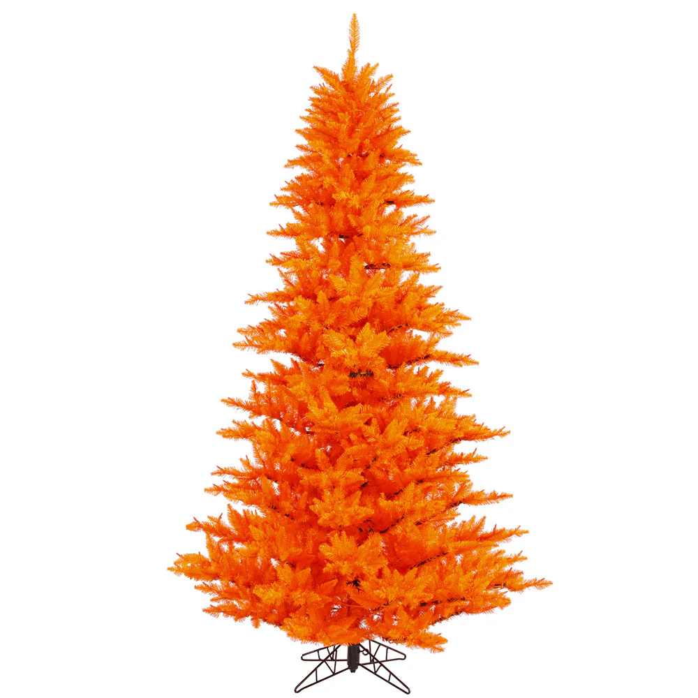 Vickerman 5.5' Orange Fir Artificial Christmas Tree Unlit - Cheap-Us