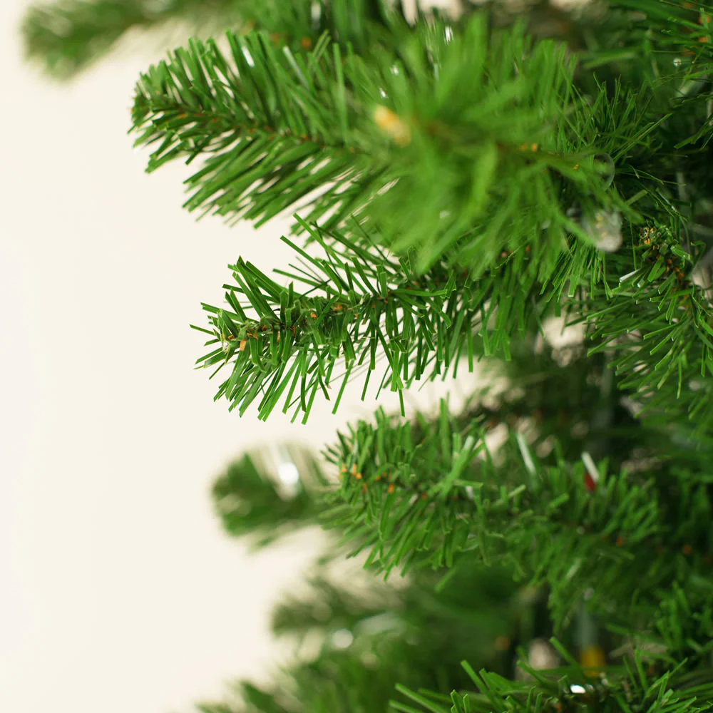 Vickerman 9' Green Upside Down Artificial Christmas Tree Dura-Lit® Multi-Colored Lights - Cheap-Us