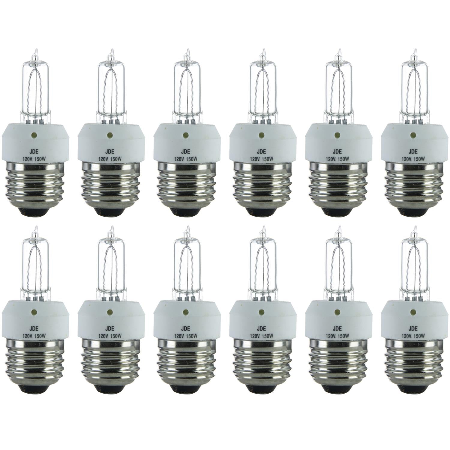 Sunlite 100 Watt, Single Ended T4, Medium Base, Clear - Cheap-Us