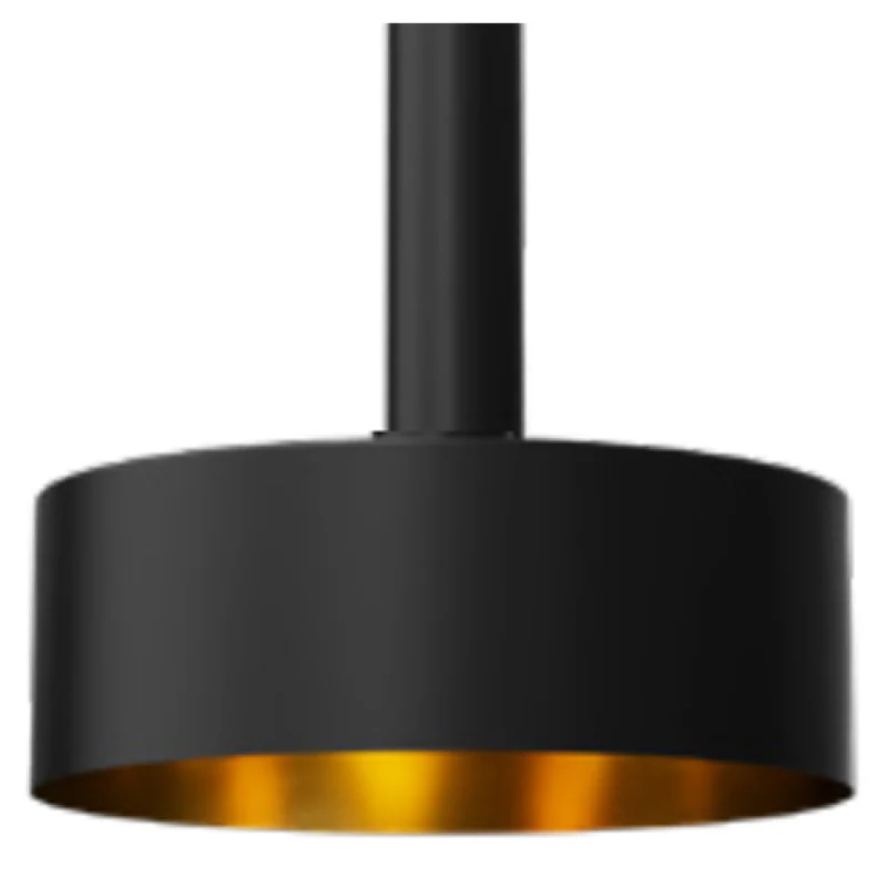 Westgate Cmc2 14In Pan Shade, Black/Gold, Commercial Indoor Lighting, Black+Golden Finish - Cheap-Us