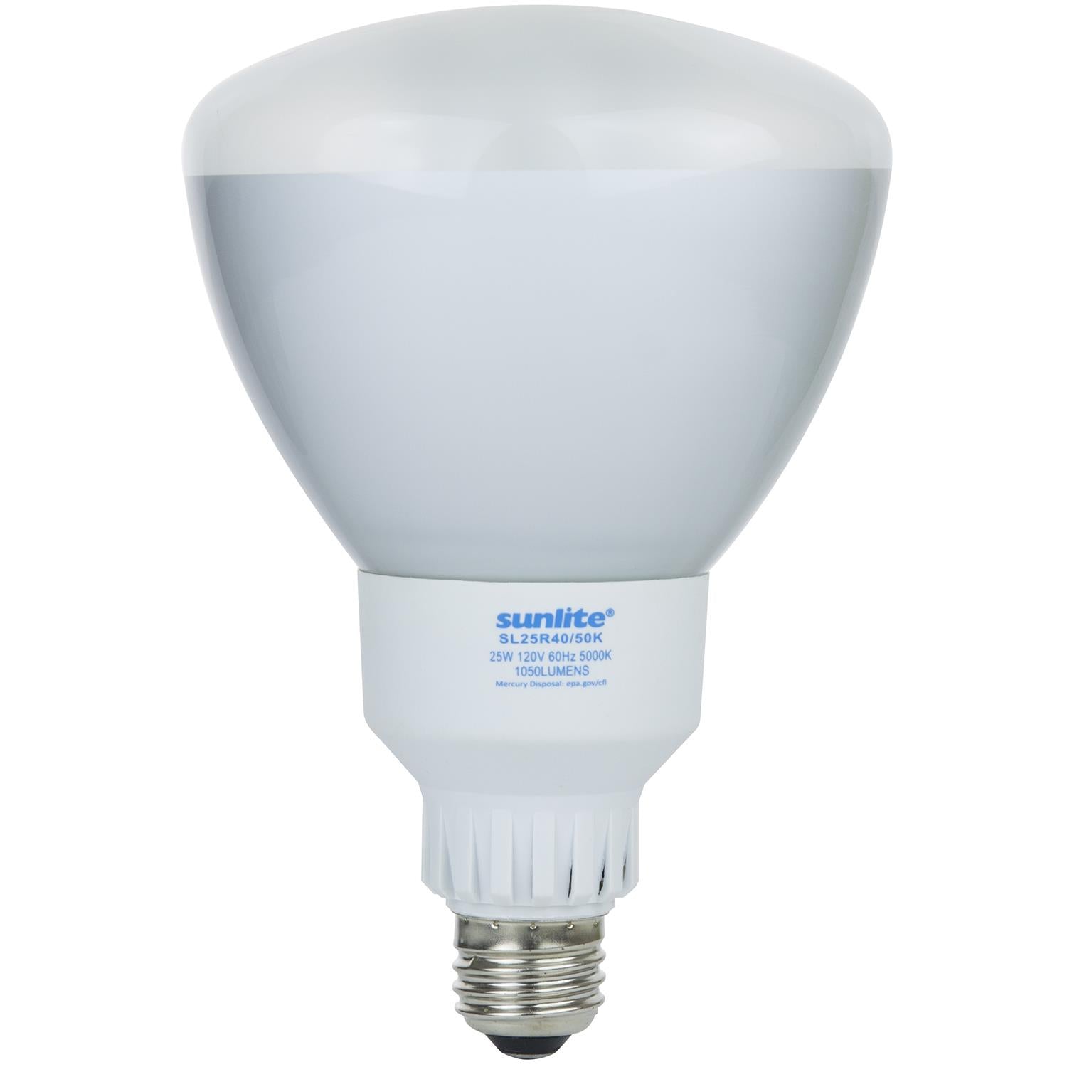 Sunlite 25 Watt R40 Reflector, Medium Base, Super White - Cheap-Us