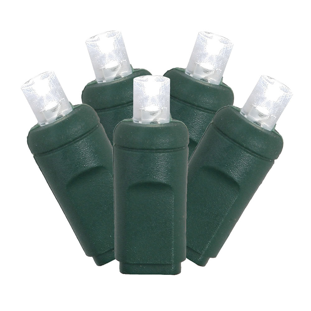 Vickerman 120 Warm White Wide Angle LED Christmas Net Light Set Green Wire - Cheap-Us