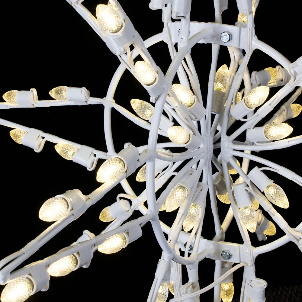 Vickerman 3' Bethlehem Star Christmas Tree Top with 64 Warm White LED Lights - Cheap-Us