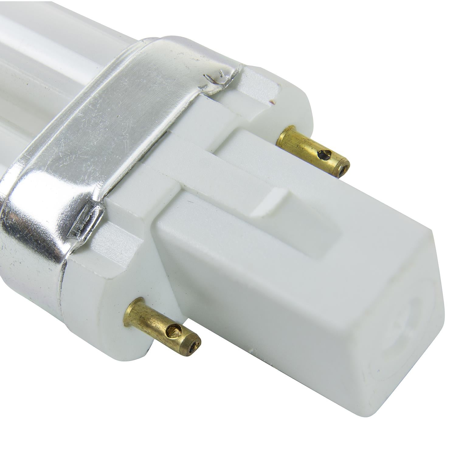 Sunlite 7 Watt PL 2-Pin Single U-Shaped Twin Tube, G23 Base, Warm White - Cheap-Us