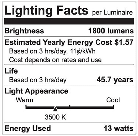 Luxrite LED 4' T8 Universal 13W Shatter Proof Ballast Compatible Light Tube, G13 Base, 1900 Lumens, 3500K - Natural, 83 CRI, Frosted White Finish (LR34191) - Cheap-Us