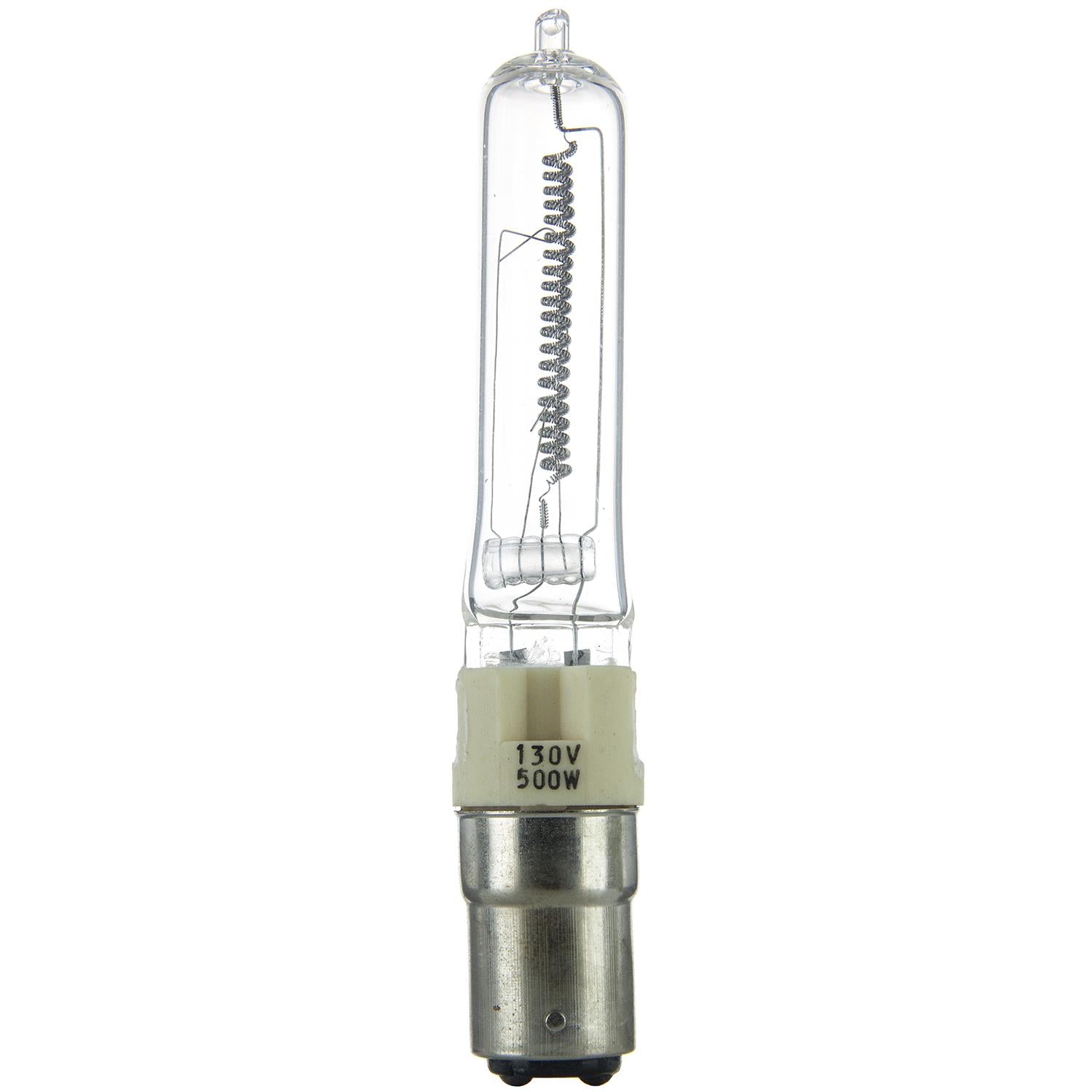 Sunlite 500 Watt, Single Ended T4, Double Contact Bayonet Base, Clear - Cheap-Us
