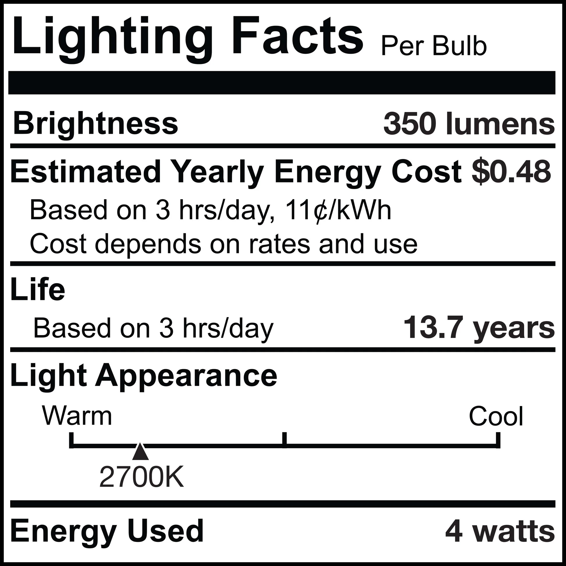 Bulbrite Spunlite Pack of (4) 4 Watt Dimmable C11 LED Filament Light Bulb with Satin Glass Finish and Candelabra (E12) Base - 2700K (Warm White Light), 350 Lumens - Cheap-Us