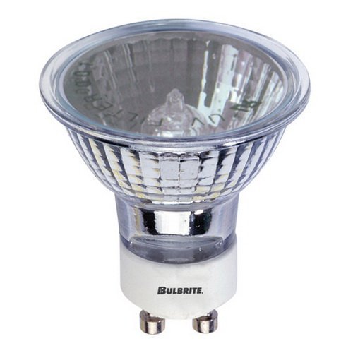Bulbrite EXN/GU10 50 Watt Dimmable Halogen Lensed MR16 Bulb, Twist and Lock GU10 Base, Clear - Cheap-Us