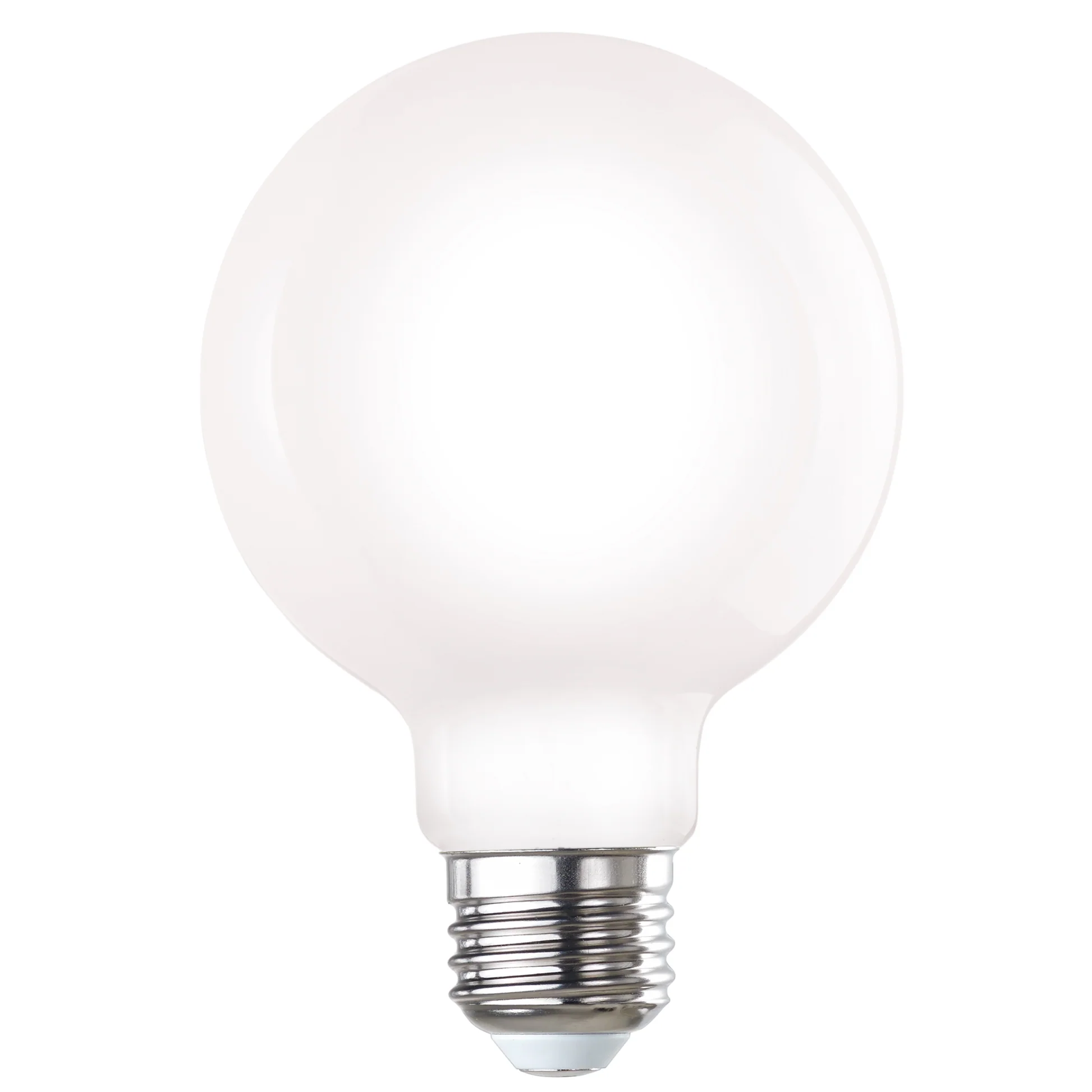 Bulbrite 7 Watt Dimmable Milky Filament G25 Medium (E26) LED Bulb - 650 Lumens, 3000K, and 80 CRI - Cheap-Us