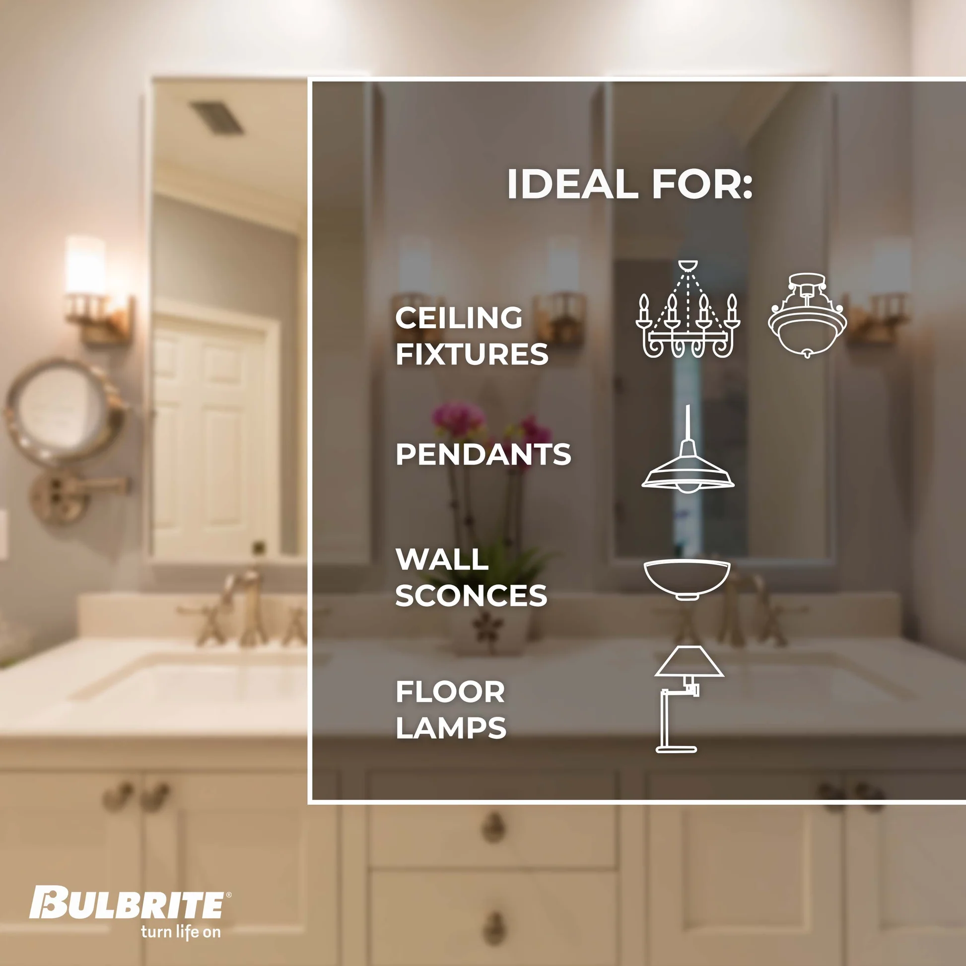 Bulbrite Pack of (5) 100 Watt 120V Dimmable Clear T8 Double Envelope Halogen Mini Light Bulbs with Medium (E26) Base, 2900K Soft White Light - Cheap-Us