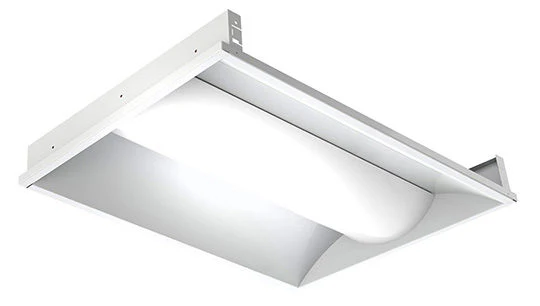 Westgate LED Direct-Indirect (Metal Housing+PC Lens) Troffers, AC 100~277V, Commercial Indoor Lighting, 40W, 4281 Lumens, 4000K, White Finish, 0~10V Dimmable - Cheap-Us