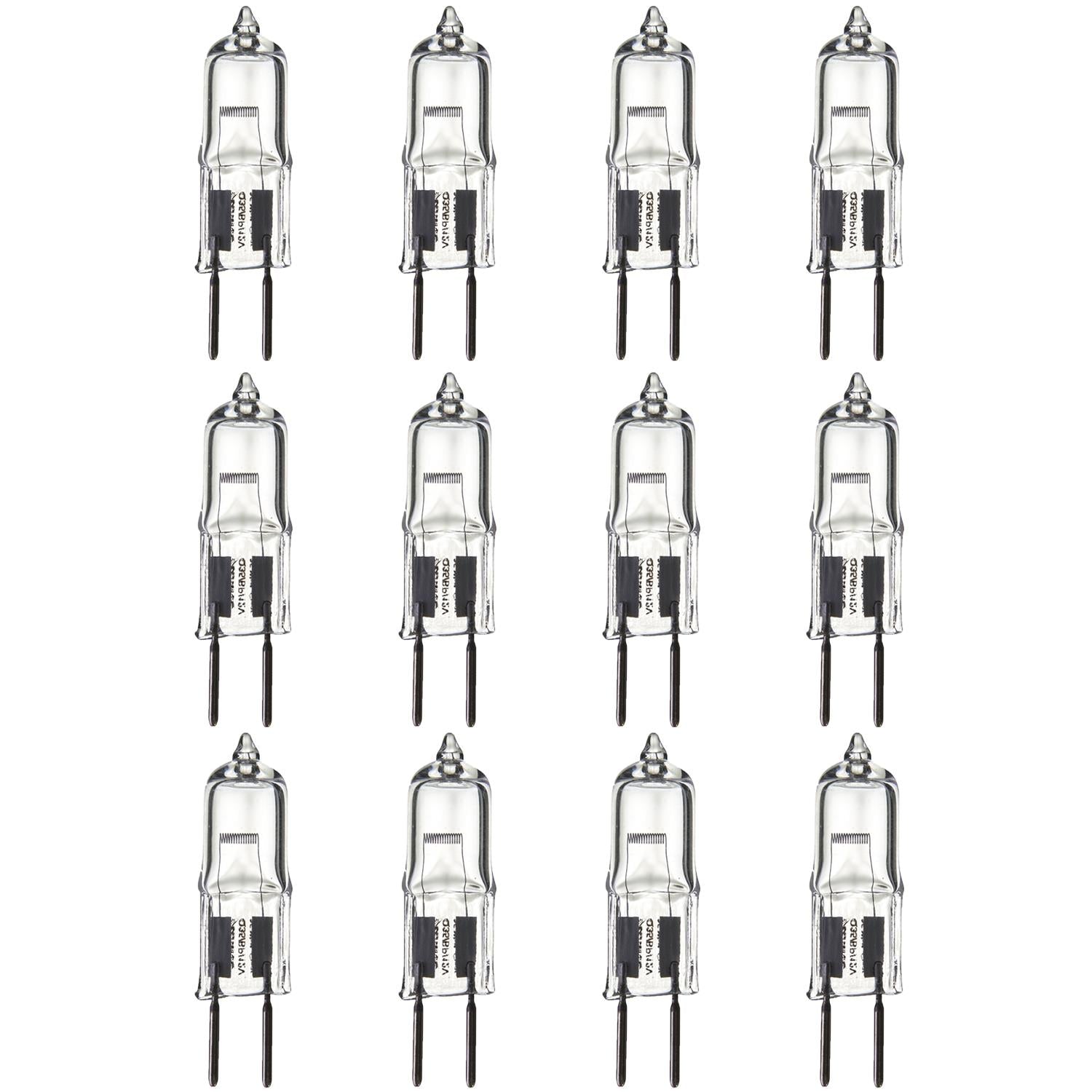 Sunlite 35 Watt, Single Ended T3.5, GY6.35 Bi-Pin Base, Clear - Cheap-Us