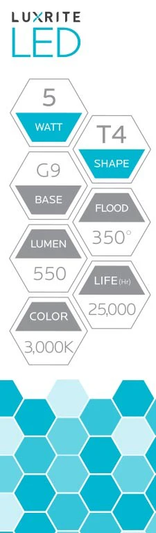 Luxrite Mini LED5T4G9/30K/DIM 3000K Soft White - Cheap-Us