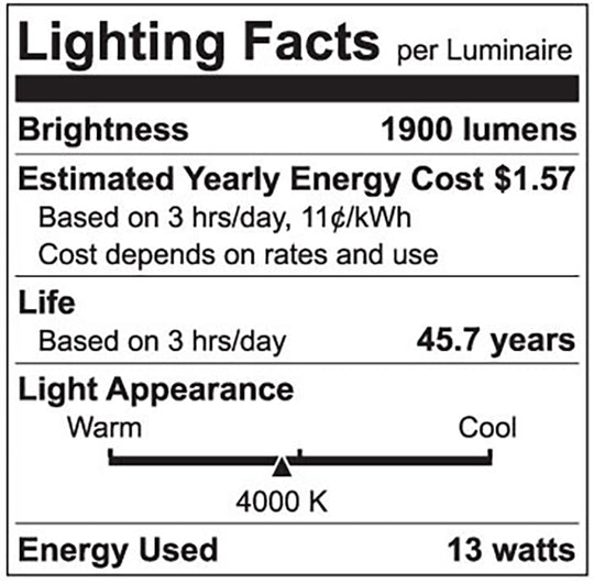 Luxrite LED 4' T8 Universal 13W Shatter Proof Ballast Compatible Light Tube, G13 Base, 1950 Lumens, 4000K - Cool White, 83 CRI, Frosted White Finish (LR34192) - Cheap-Us