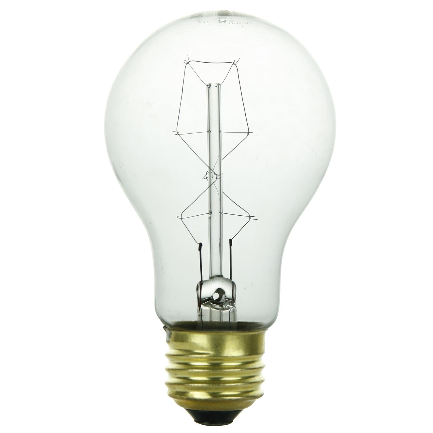 Sunlite 60 Watt Antique Victoria Style A19 Medium Base Clear, 12 Pack - Cheap-Us