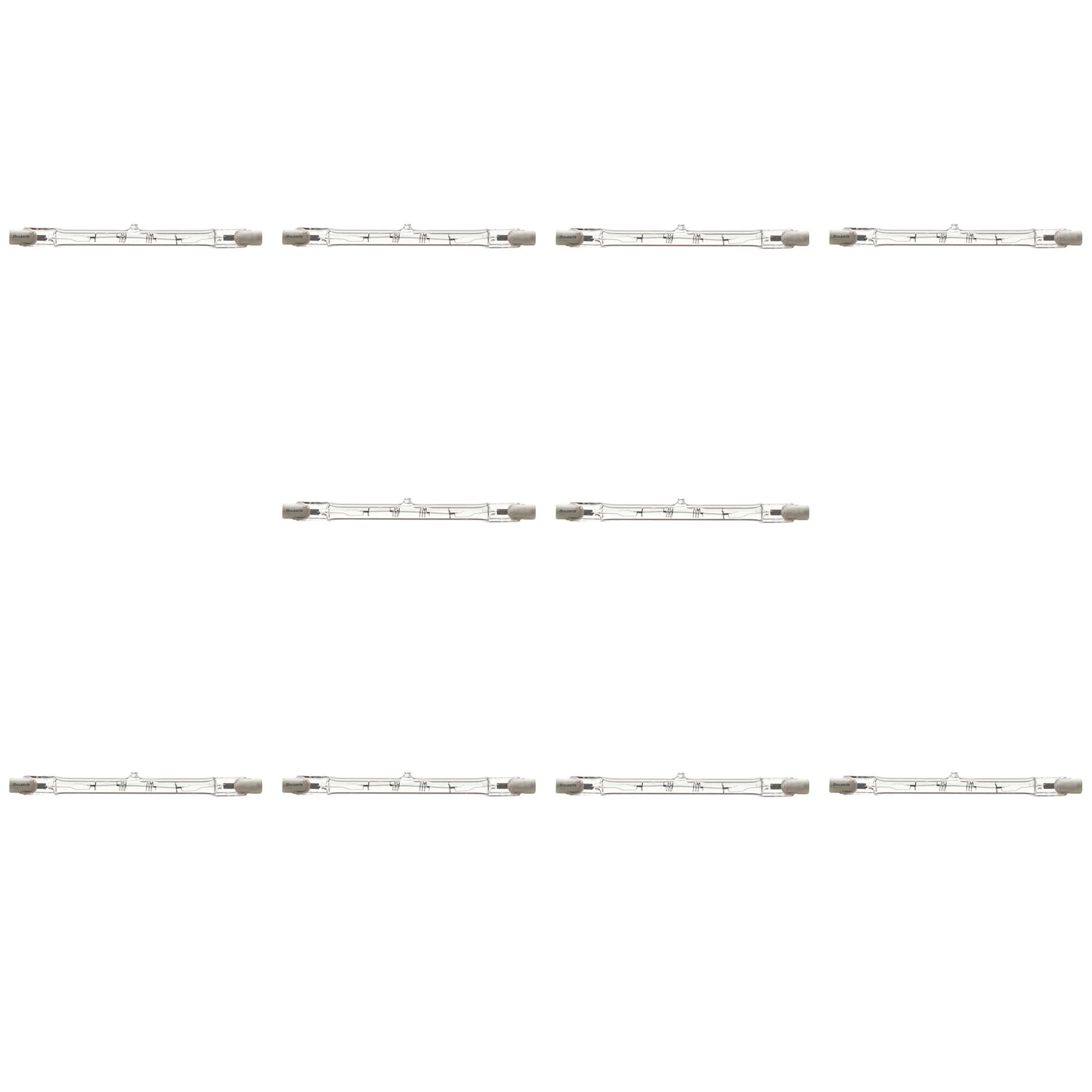 BULBRITE HALOGEN T3 DOUBLE ENDED (RSC) 150W DIMMABLE LIGHT BULB 2900K/SOFT WHITE 10PK (601151) - Cheap-Us