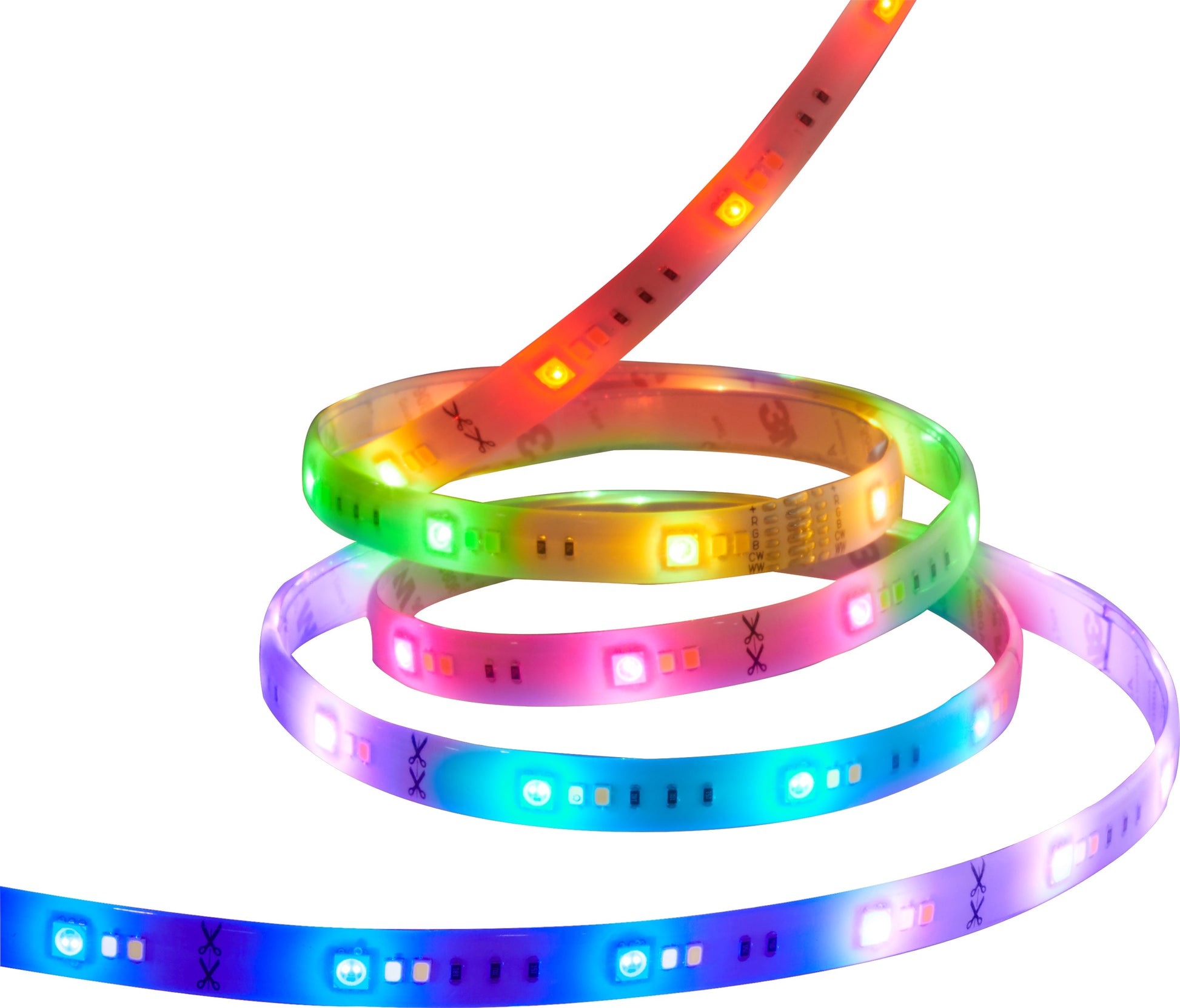 Starfish WiFi Smart LED, 6 Foot RGBW Indoor Tape Light Strip - 3 Feet - Cheap-Us