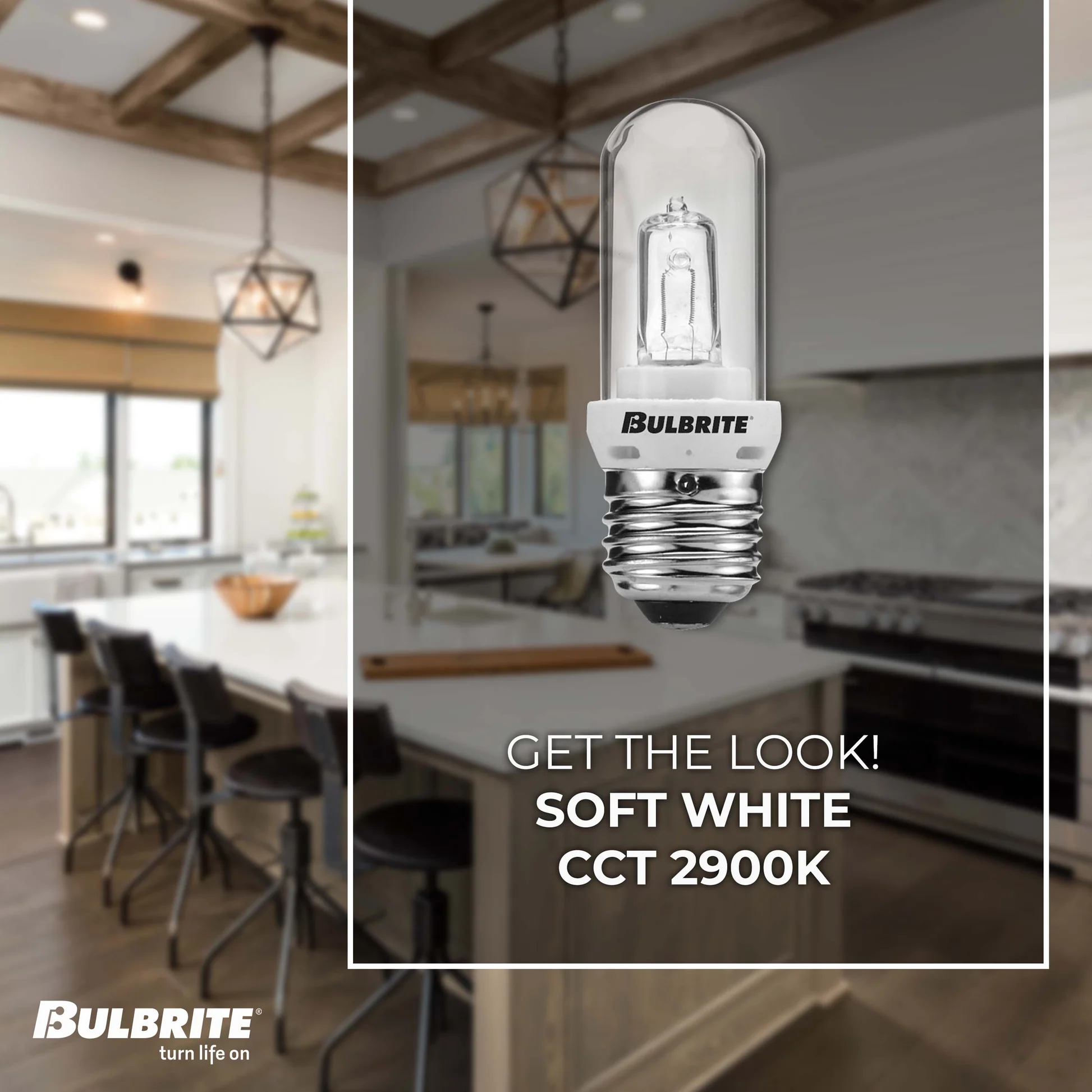Bulbrite Pack of (5) 100 Watt 120V Dimmable Clear T8 Double Envelope Halogen Mini Light Bulbs with Medium (E26) Base, 2900K Soft White Light - Cheap-Us