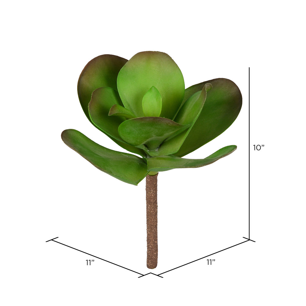 Vickerman 10 by 11 Inch Artificial Green Succulent Stem Set of 3 - Cheap-Us