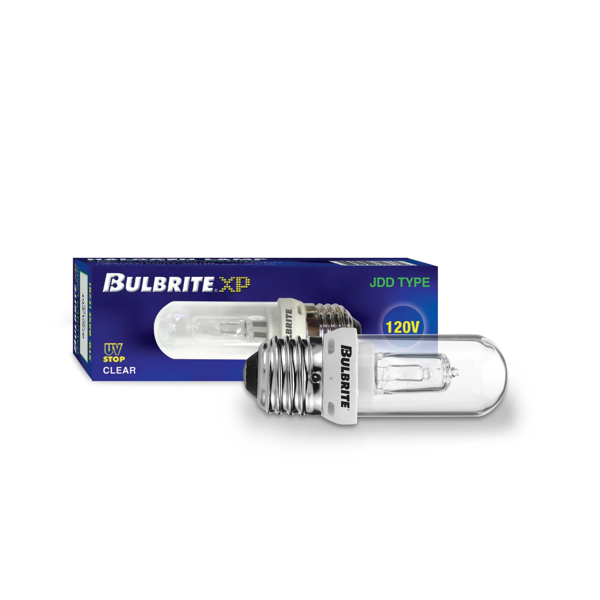 Bulbrite Pack of (5) 75 Watt 120V Dimmable Clear T8 Double Envelope Halogen Mini Light Bulbs with Medium (E26) Base, 2900K Soft White Light - Cheap-Us