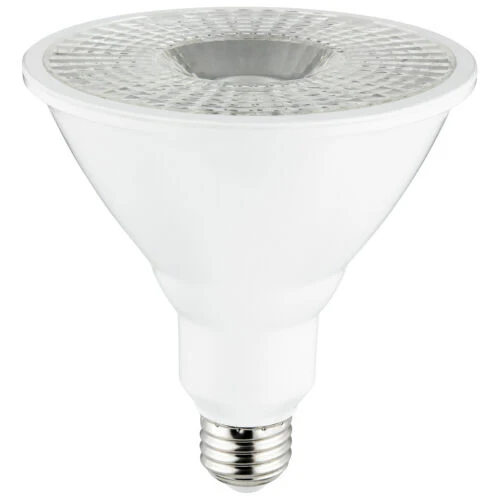 Sunlite 87934 LED PAR38 Long Neck Spotlight Bulb, 15 Watt (100W Halogen EQ), 1200 Lm, 40Â° Flood Beam, Medium E26 Base, 90 CRI, Waterproof, Dimmable, T20/T24/CEC & UL Listed, 2700K Warm White, 1 Count - Cheap-Us