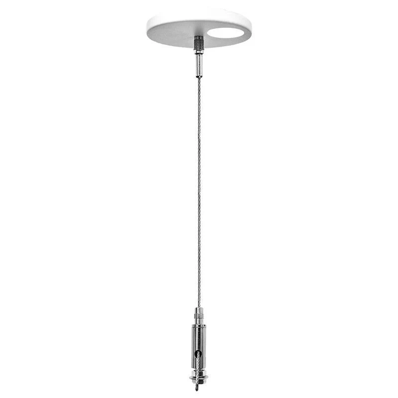Westgate Adj. 6Ft 1/16In Single Susp. Set 2In Mini Canopy, Keyhole End, Power Side W/ SJTW18/5 Cord, Commercial Indoor Lighting - Cheap-Us