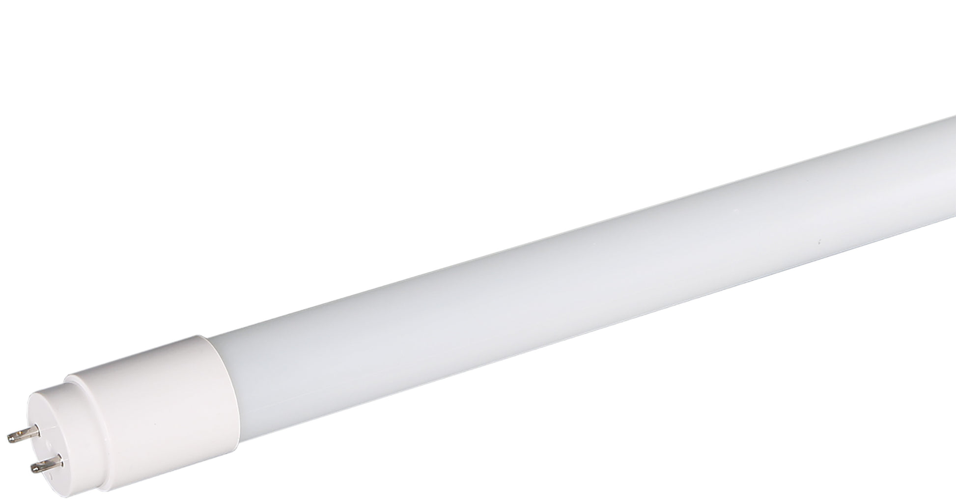 Luxrite LED 4' T8 Universal 13W Shatter Proof Ballast Compatible Light Tube, G13 Base, 1900 Lumens, 3500K - Natural, 83 CRI, Frosted White Finish (LR34191) - Cheap-Us