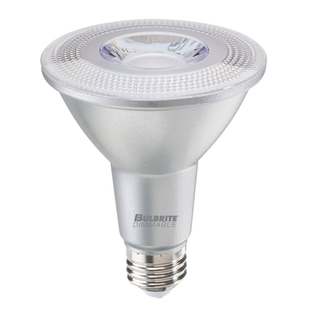 Bulbrite Pack of (6) 10 Watt Dimmable Flood PAR30LN Medium (E26) LED Light Bulb - 800 Lumens, 2700K - Cheap-Us