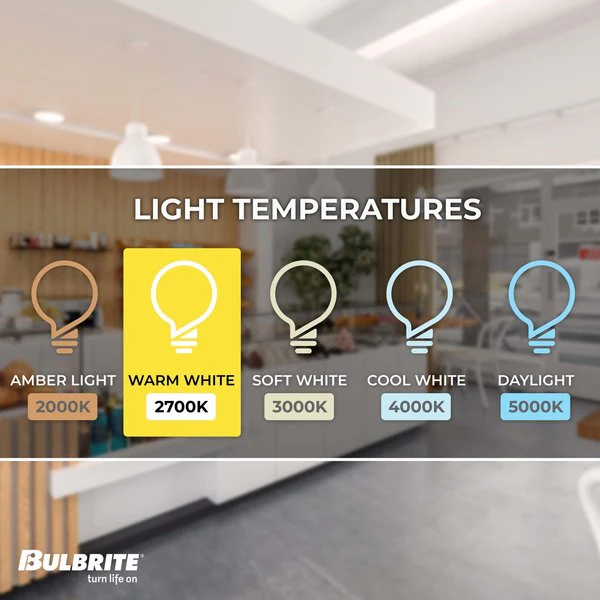 BULBRITE INCANDESCENT A21 MEDIUM SCREW (E26) 100W DIMMABLE LIGHT BULB 2700K/WARM WHITE HALF MIRROR 8PK (712110) - Cheap-Us