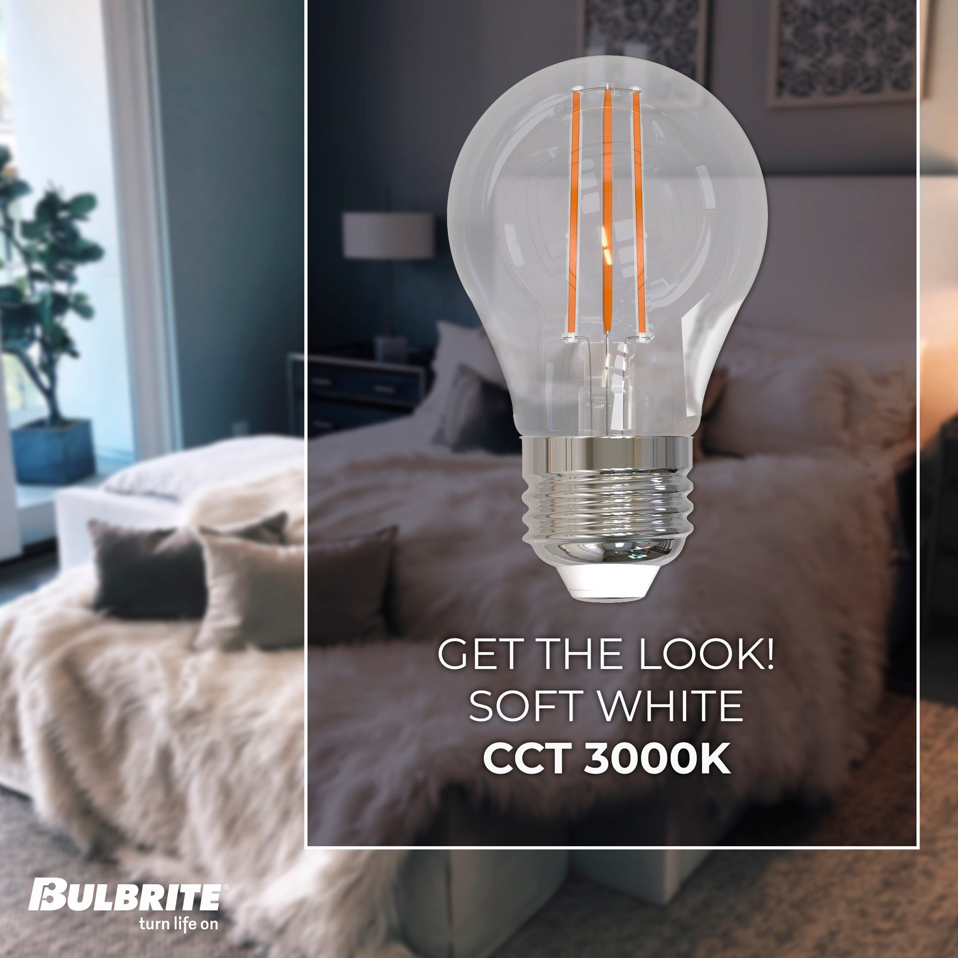 BULBRITE 7W LED A15 3000K FILAMENT BASICS DIMMABLE 4PK - Cheap-Us