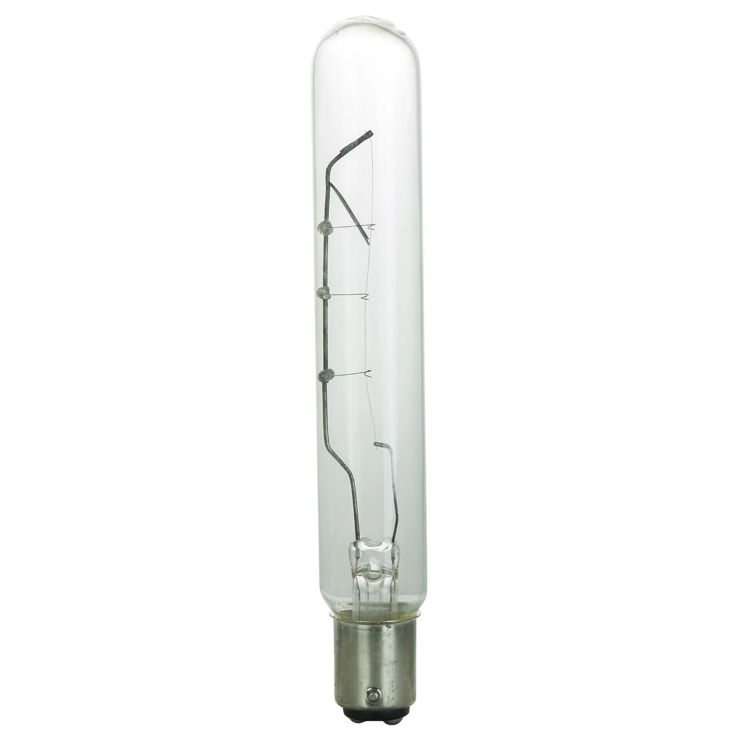 Sunlite 20T6.5/DC/CL 20 Watt T6.5 Lamp Double Contact Bayonet (BA15D) Base - Cheap-Us