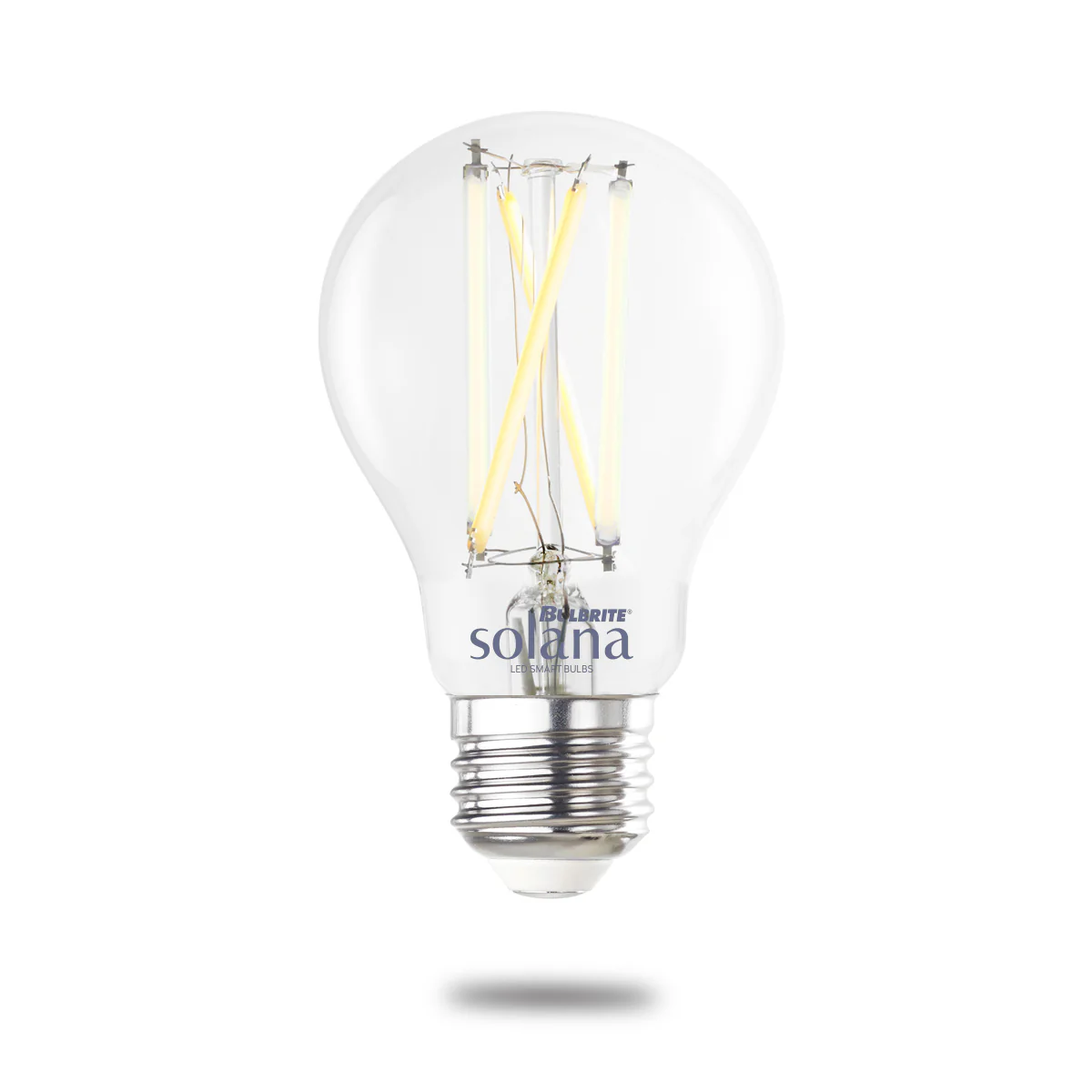 Bulbrite Solana 60 Watt Equivalent A19 Smart WiFi Connected 90CRI LED Edison Filament Light Bulb - Cheap-Us
