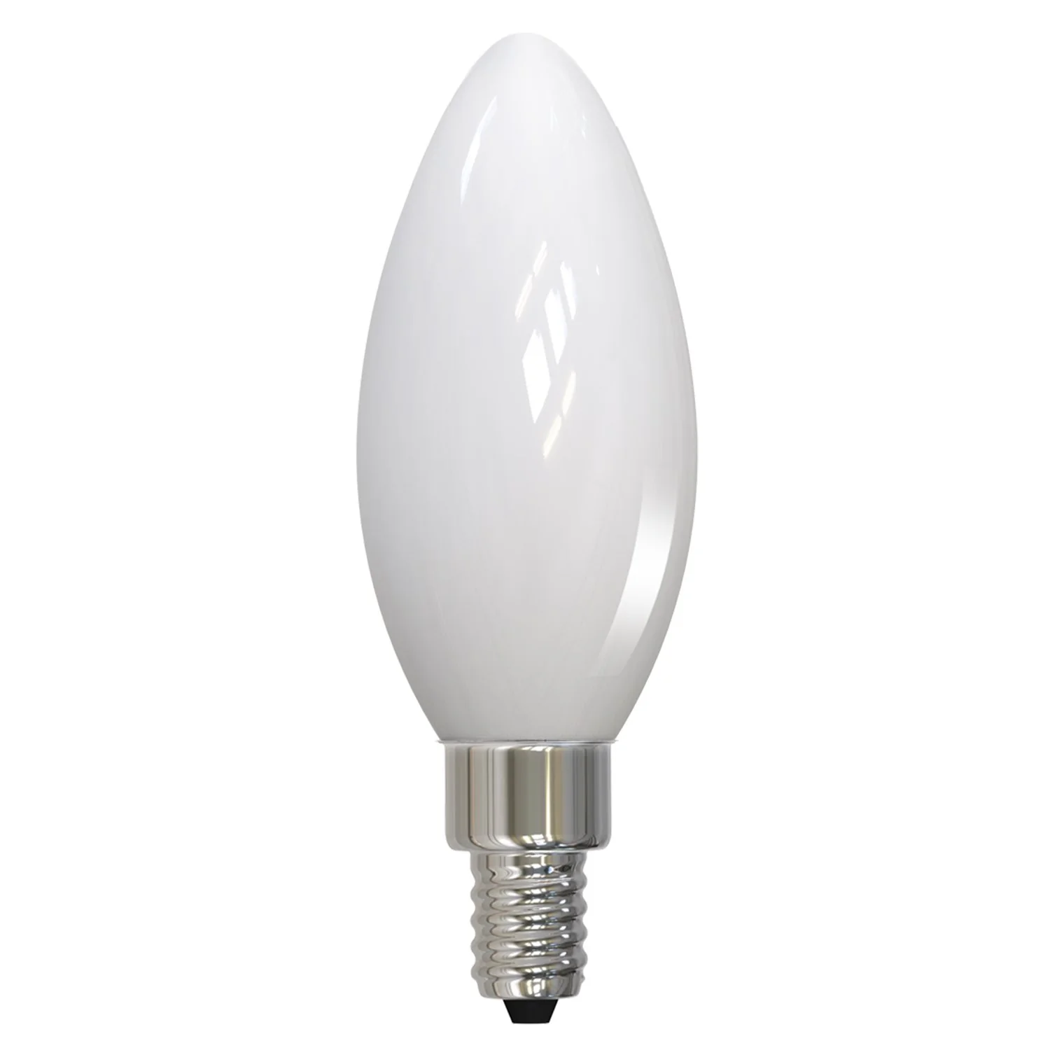 BULBRITE LED B11 CANDELABRA SCREW (E12) 5W DIMMABLE MILKY LIGHT BULB 3000K/SOFT WHITE LIGHT 60W EQUIVALENT 4PK (776888) - Cheap-Us