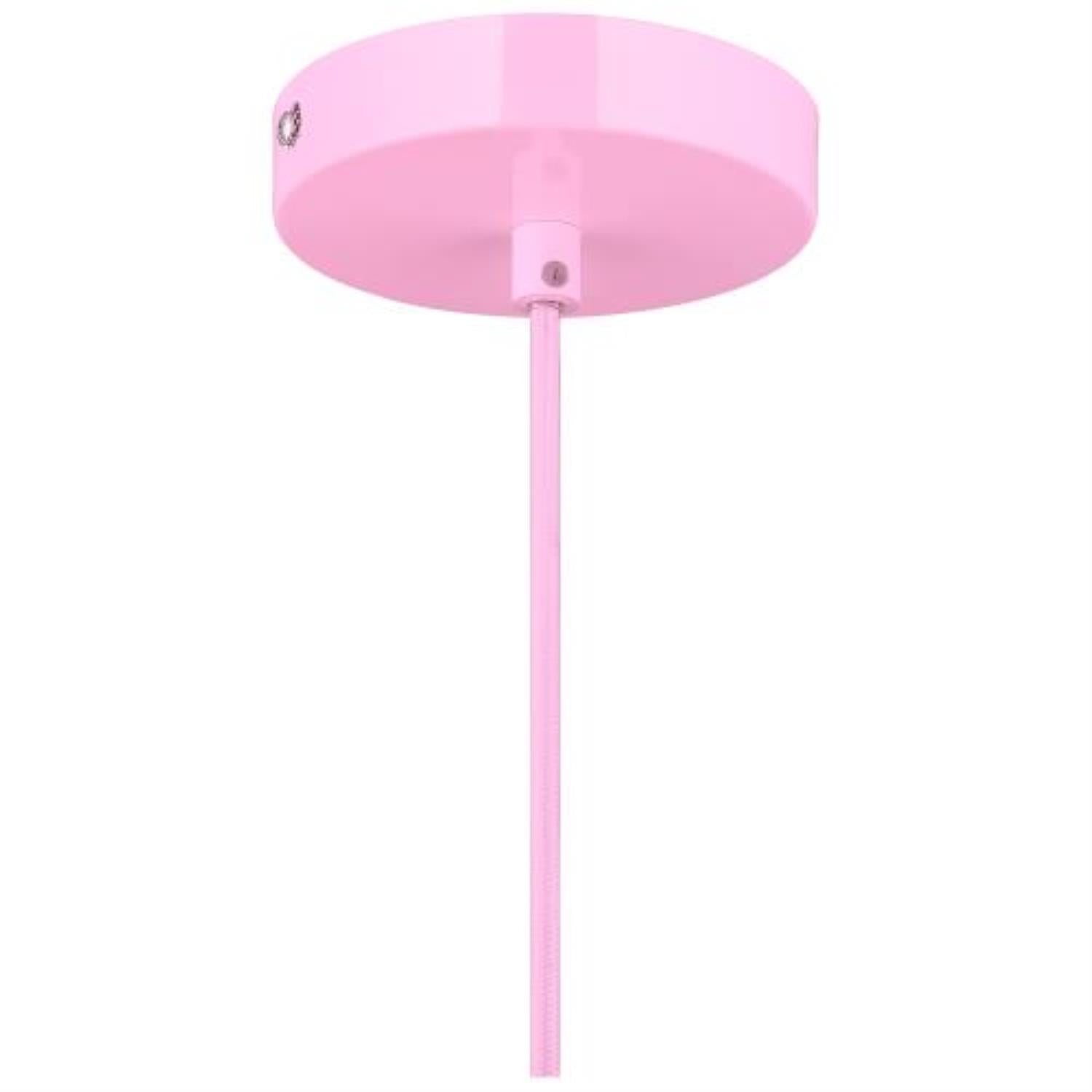 Sunlite CF/PD/N/P Pink Nova Residential Ceiling Pendant Light Fixtures With Medium (E26) Base - Cheap-Us