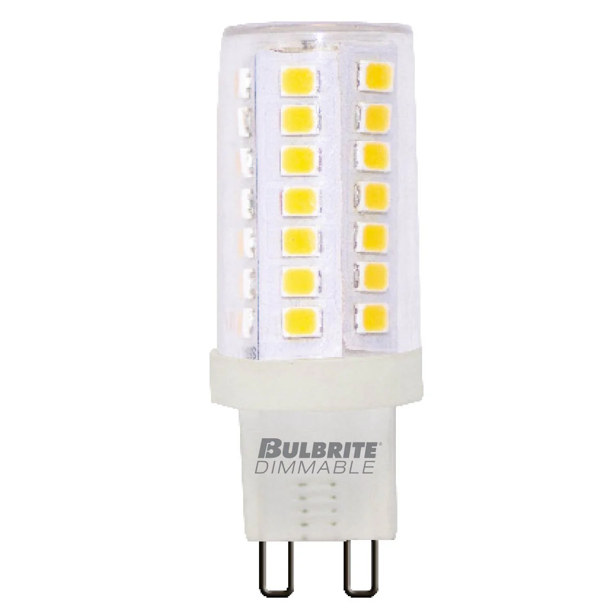 BULBRITE LED T6 BI-PIN (G9) 5W DIMMABLE CLEAR LIGHT BULB 3000K/SOFT WHITE LIGHT 60W EQUIVALENT 2PK (770648) - Cheap-Us